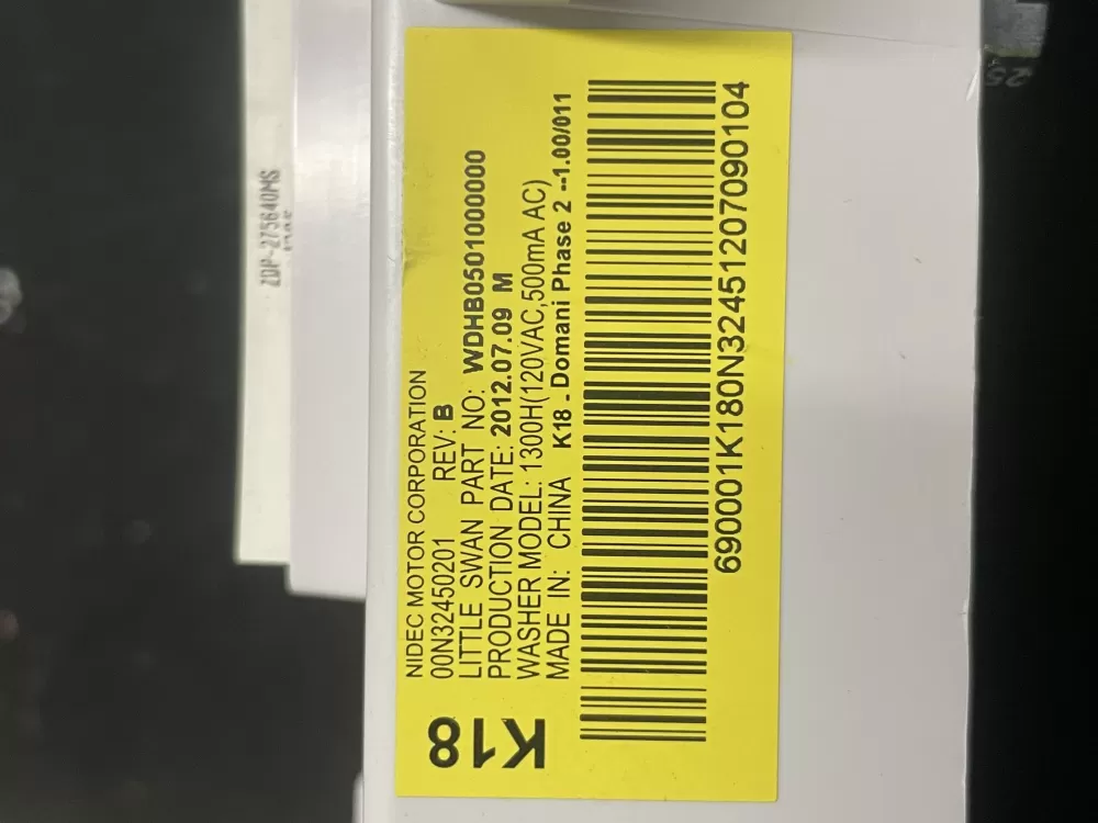 GE 00N32450201 Washer Control Board AZ24435 | WMV344