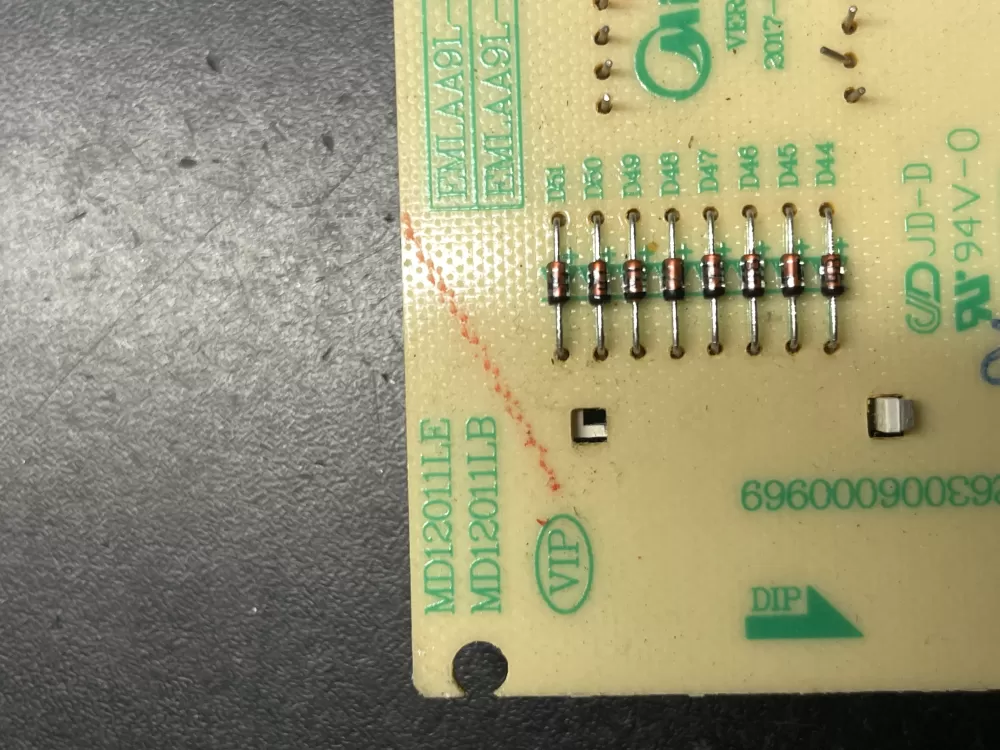 Midea Kenmore MD12011LE EMLAA9L-S1-K Microwave Control Board AZ36546 | Wm382