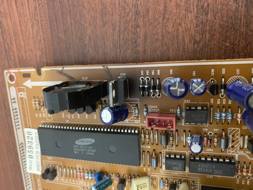 Samsung DE41 00015A Microwave Control Board AZ30288 | BK195