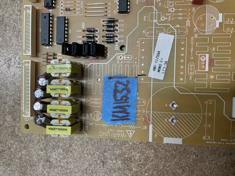 Samsung DA92 00356B Refrigerator Control Board AZ8130 | KM1532