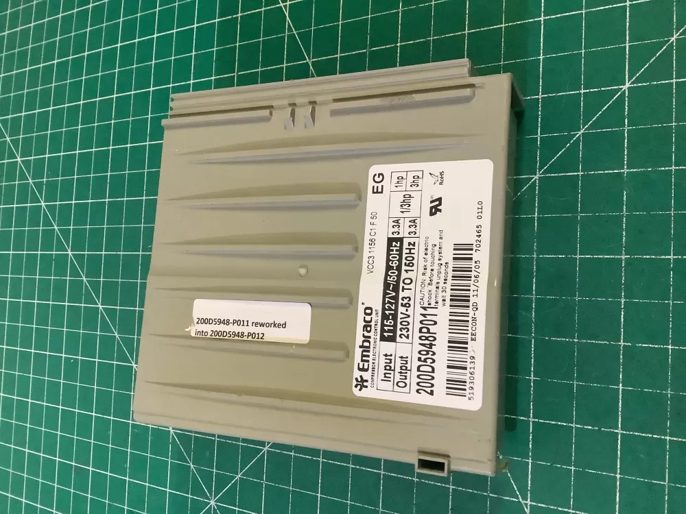 GE 200D5948P011 Refrigerator Display UI Control Board