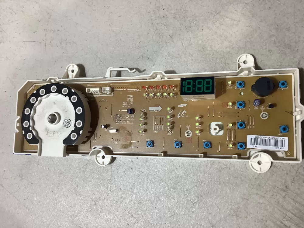 Samsung AP5916805 DC92 01624C PS9605976 Dryer Control Board AZ200104 | ARV843