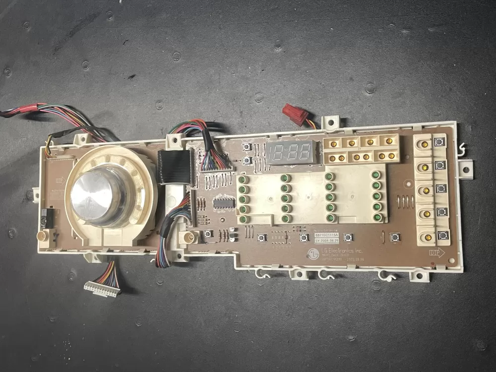 LG 6870EC9129B 6871EC1115A Dryer Control Board