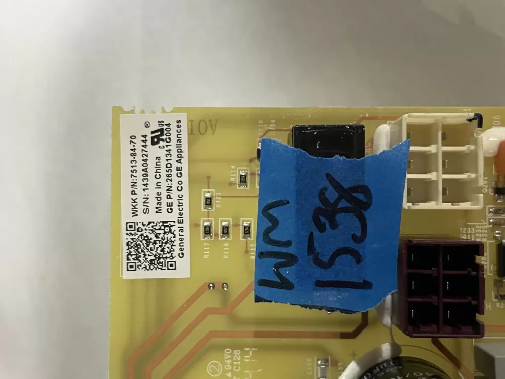GE WD35X21194 265D1341G004 Dishwasher Control Board AZ188692 | Wm1538