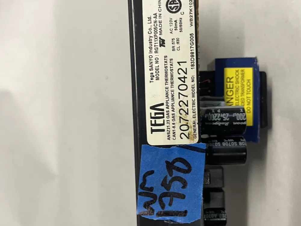 GE WB27K10245 Range Oven Control Board AZ227205 | Wm1758