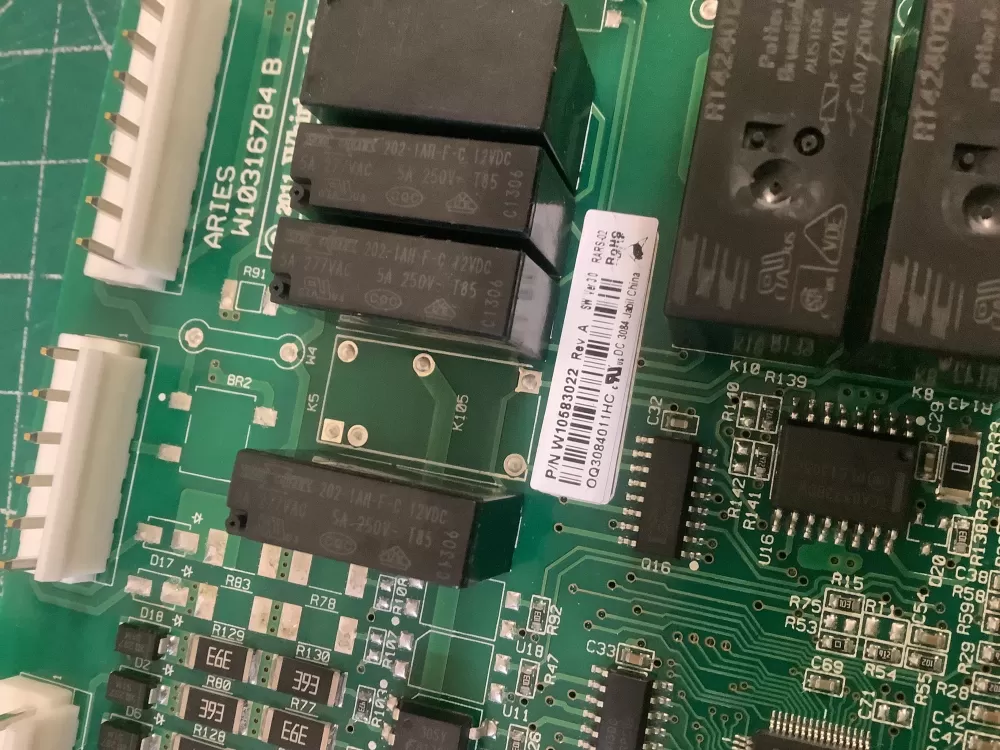 Whirlpool W10583022 PS8691632 Refrigerator Control Board AZ206669 | NR1122