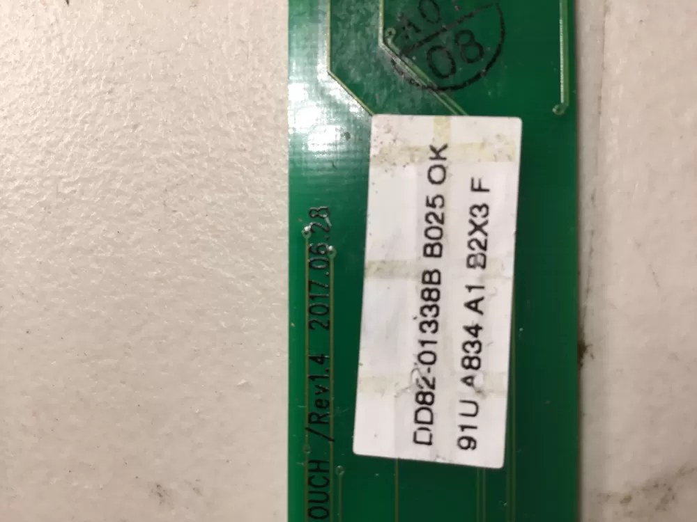 Samsung DD82-01338B Dishwasher Control Board AZ40308 | NR25