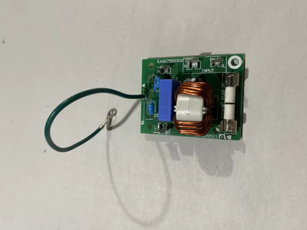 LG EAM62952105 Microwave Control Board Noise Filter