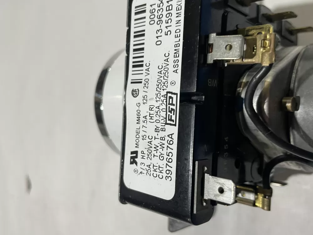 Kenmore 3406702A WP3976576 3406015 3406702 3976576 Dryer Timer AZ186185 | Wm2741