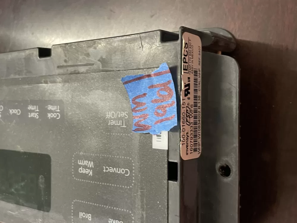 100 01660 151 Stove Control Board Main Panel AZ54492 | Wm1961