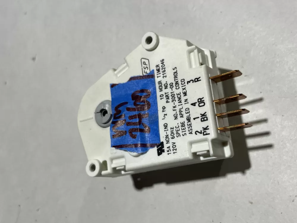 Whirlpool Kenmore W10822278 Refrigerator Defrost Timer AZ146553 | Wm2460
