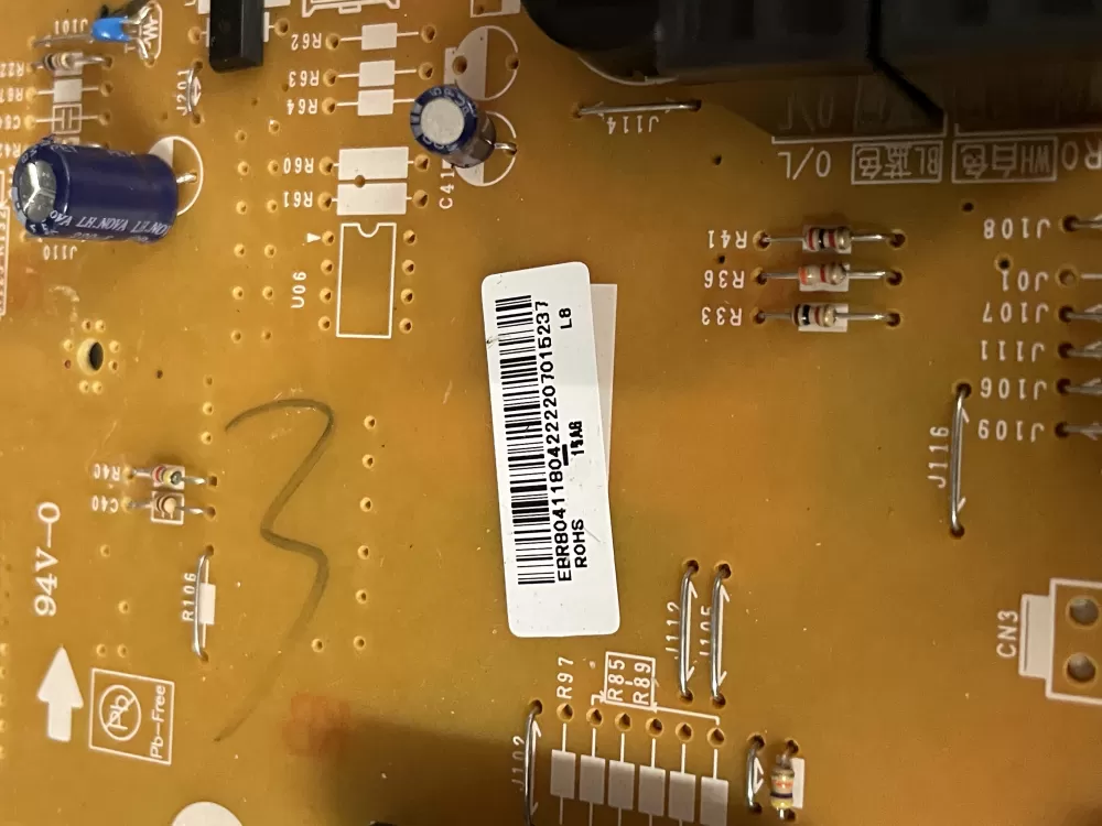 LG Kenmore EBR80411804 Microwave Control Board Panel AZ219760 | Wm1266