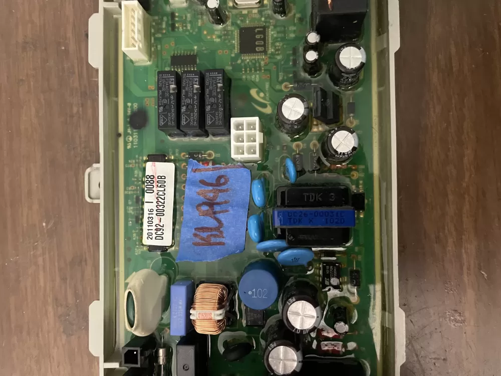 Samsung DC92-00322C Dryer Control Board AZ101213 | KM946