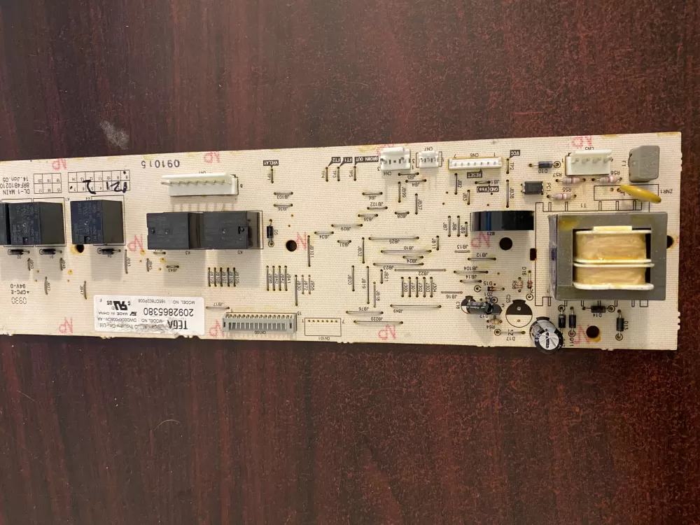 GE 165D7802P008 Dishwasher Control Board
