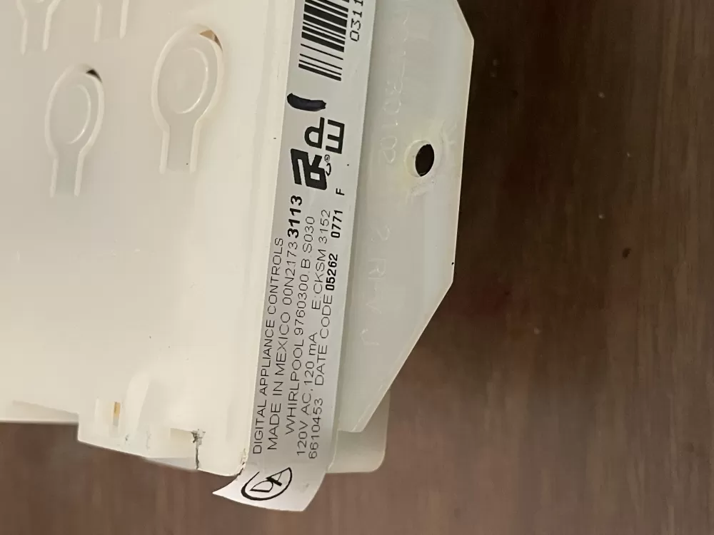 Whirlpool WP6610456 Oven Range Control Board AZ101202 | KM946