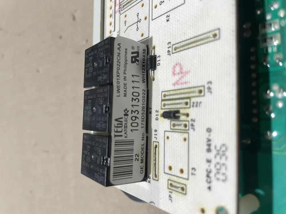 GE 175D5261G032 EBX1129P004 WH12X10525 Washer Control Board