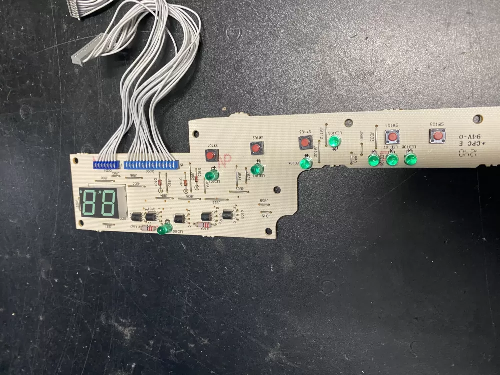 GE 165D7803P301 Dishwasher Control Board AZ12712 | BK782