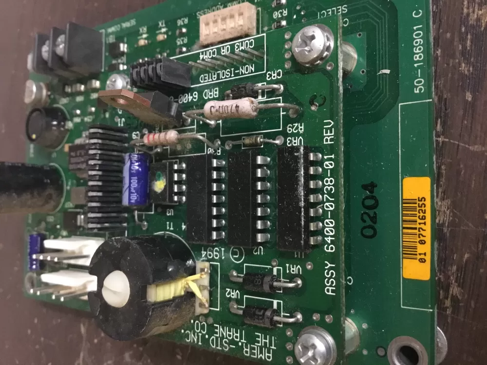 Trane 6400 0738 01 Furnace Control Board AZ19504 | NR176