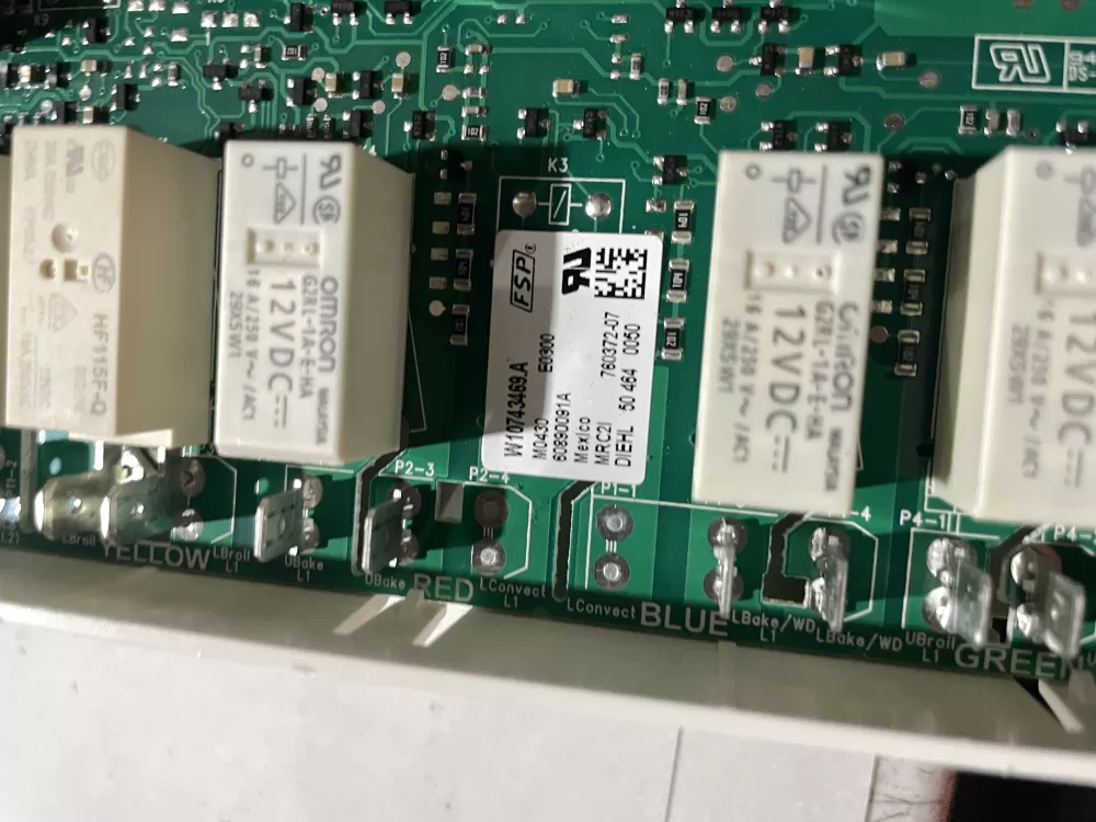 Whirlpool W10743469 Range Control Board AZ227884 | Wmv499