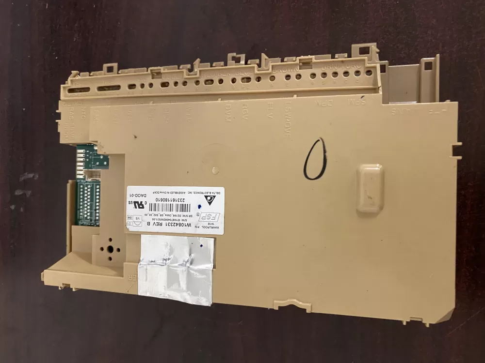 Whirlpool W10842331 W10866130 PS11759629 Dishwasher Control Board Cntrl elec