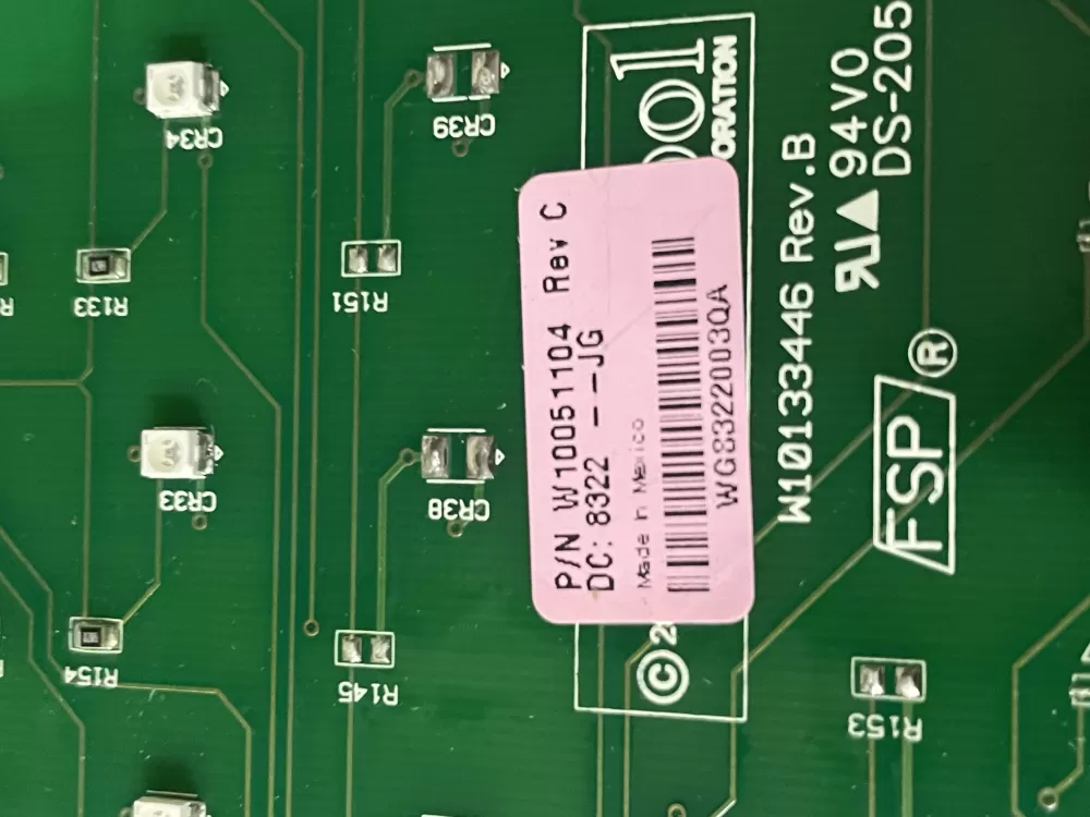 Whirlpool Maytag W10336131 W10051114 Dryer Control Board AZ55525 | Wm1919