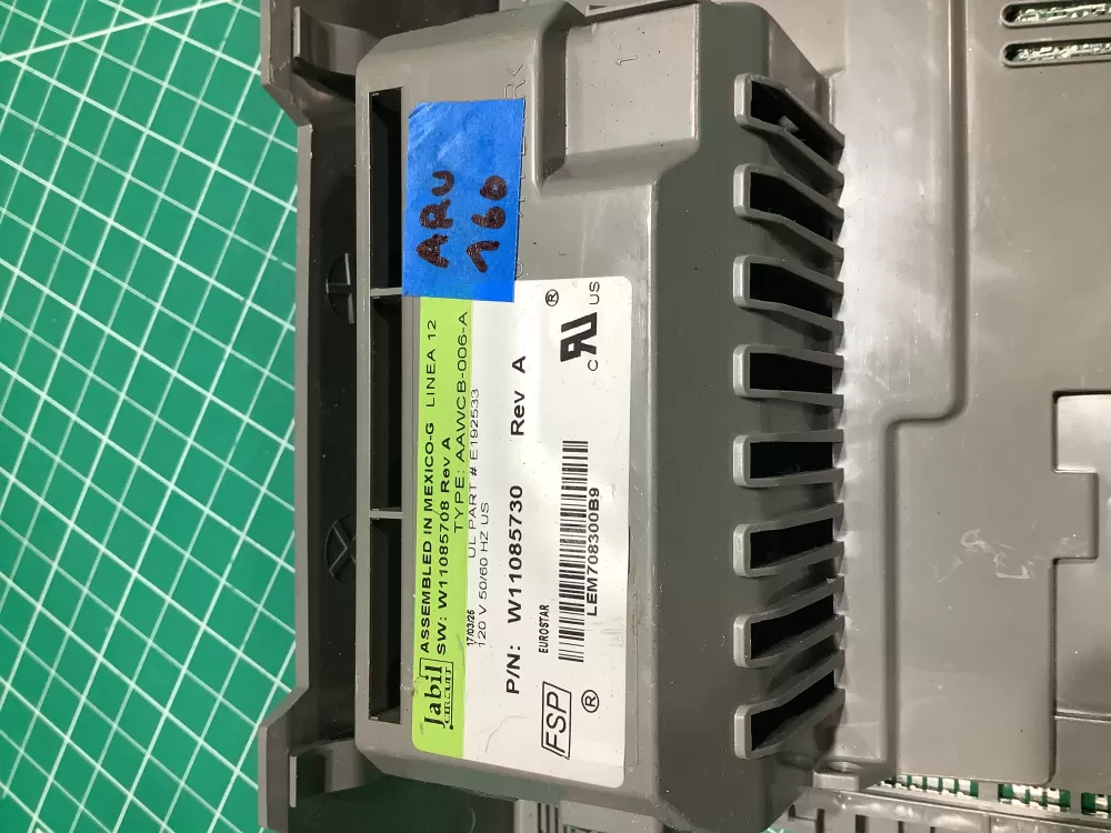Whirlpool Washer Control Board W11085730 AZ183401 | ARV160