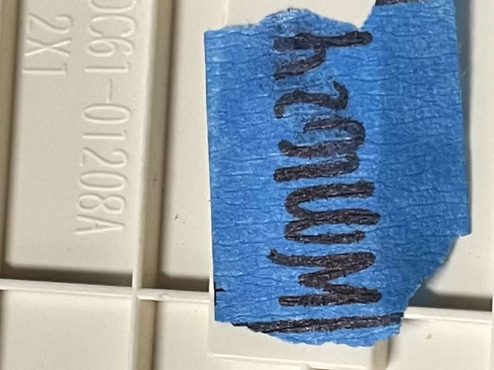 Samsung DC92 01025C Dryer Control Board AZ7776 | WM1024