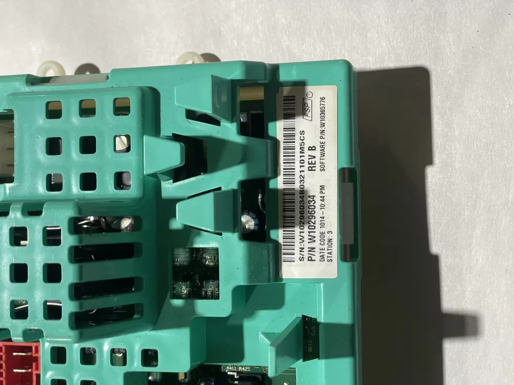 Whirlpool W10296034 W10393489 PS3495160 Washer Control Board AZ189243 | KM767
