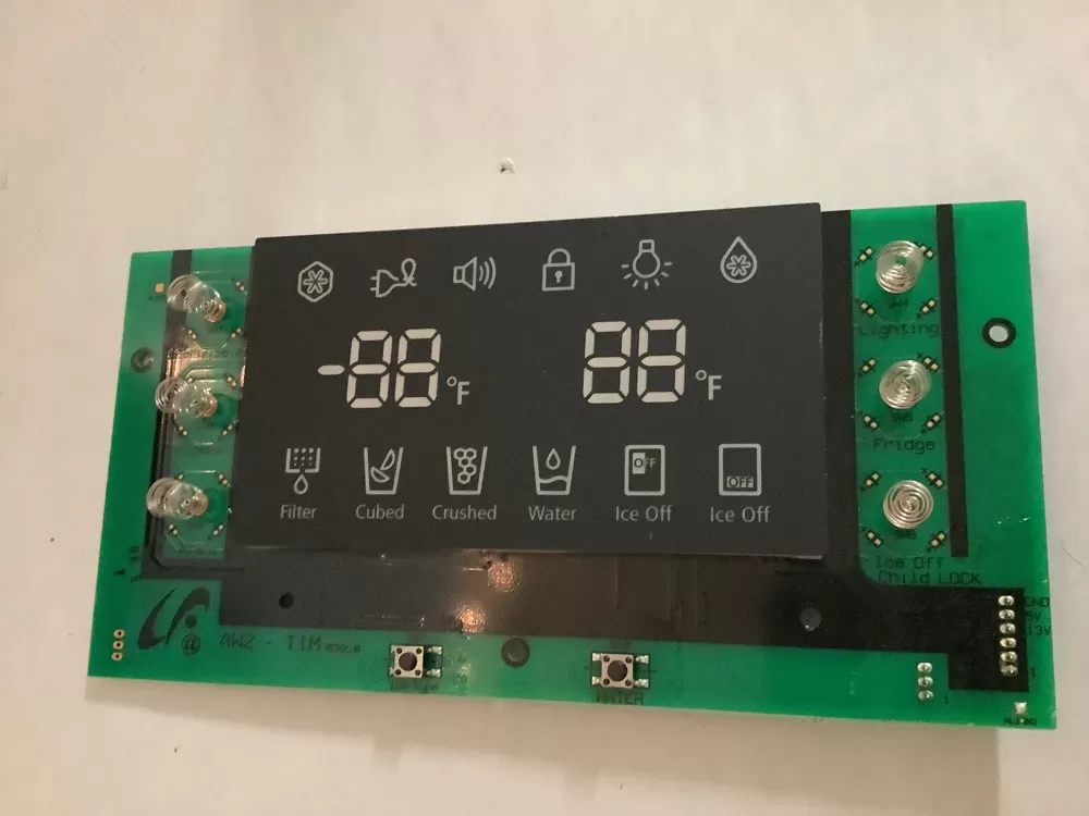 Samsung Da63 04331 Refrigerator Control Board Dispenser AZ199641 | ZC2779