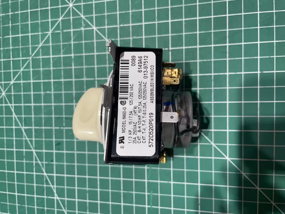 GE 572D520P019 WE4M189 Dryer Timer AZ153262 | KM644