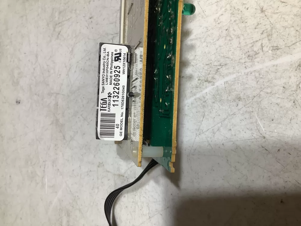 GE WH12X10614 175D5261G039 EBX1129P004 Washer Control Board AZ119957 | BG1147