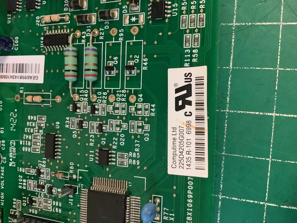 GE 225D4205G007 Refrigerator Control Board AZ231052 | NR1386