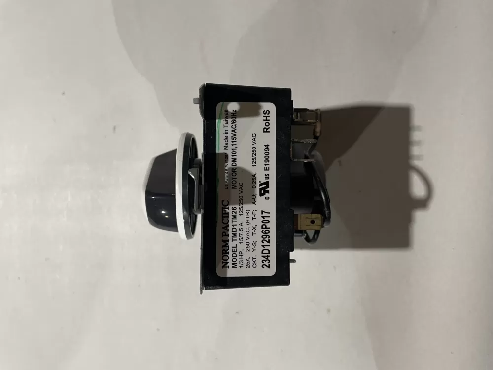 Kenmore  General Electric WE4M521 WE04X22654 PS11721520 234D1296P017 Dryer Timer