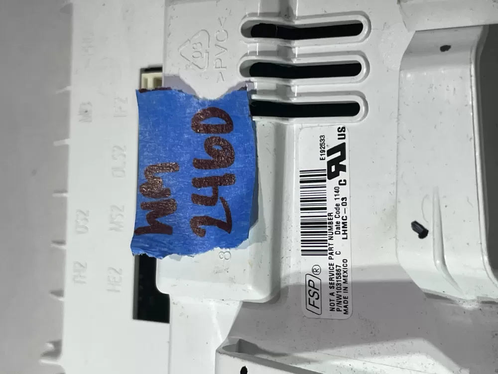Whirlpool Maytag W10315867 Washer Main Control Board CCU AZ146525 | Wm2460