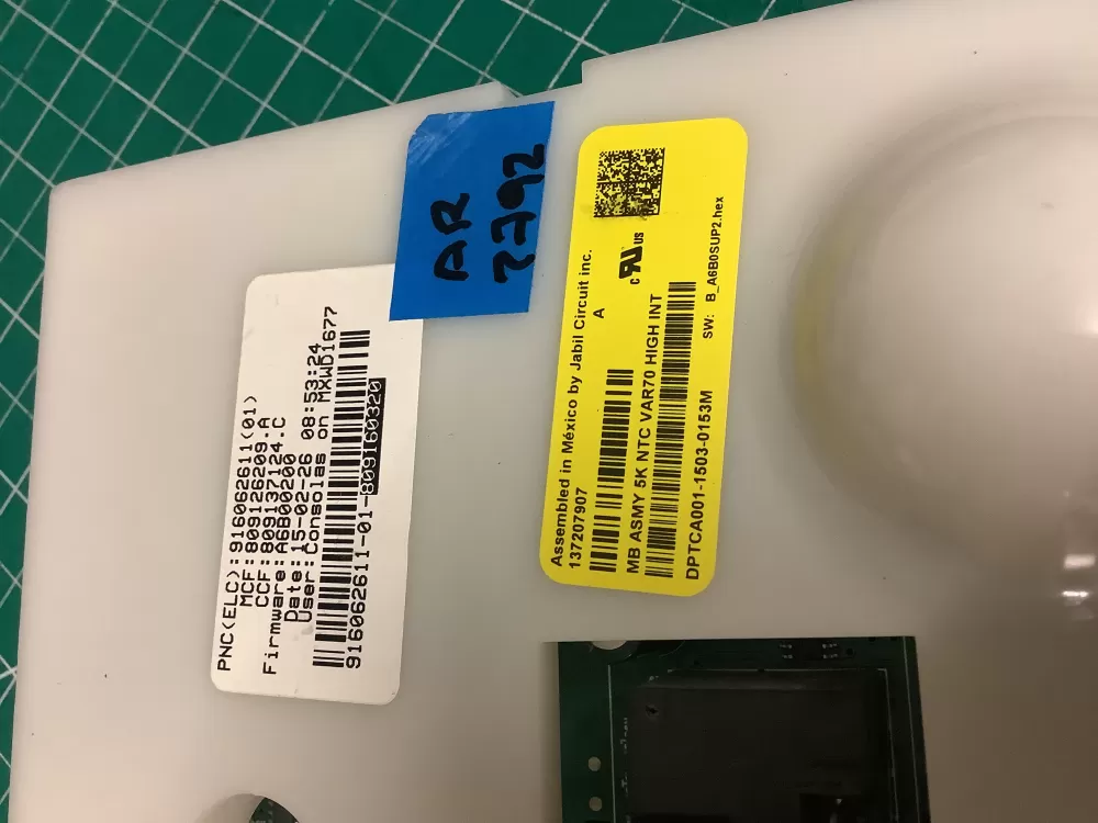 Electrolux Frigidaire 137207907 Dryer Control Board AZ200135 | AR2792