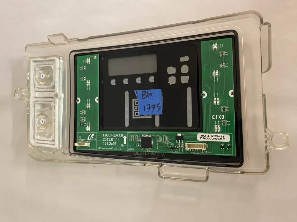 Samsung DC92-01607J DC94-06643A Dryer UI Control Board  AZ110499 | BK1775