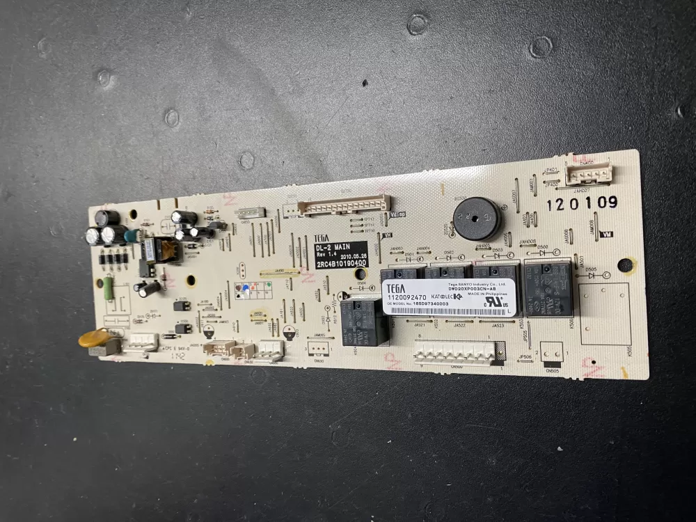 GE 165D9734G003 Dishwasher Control Board