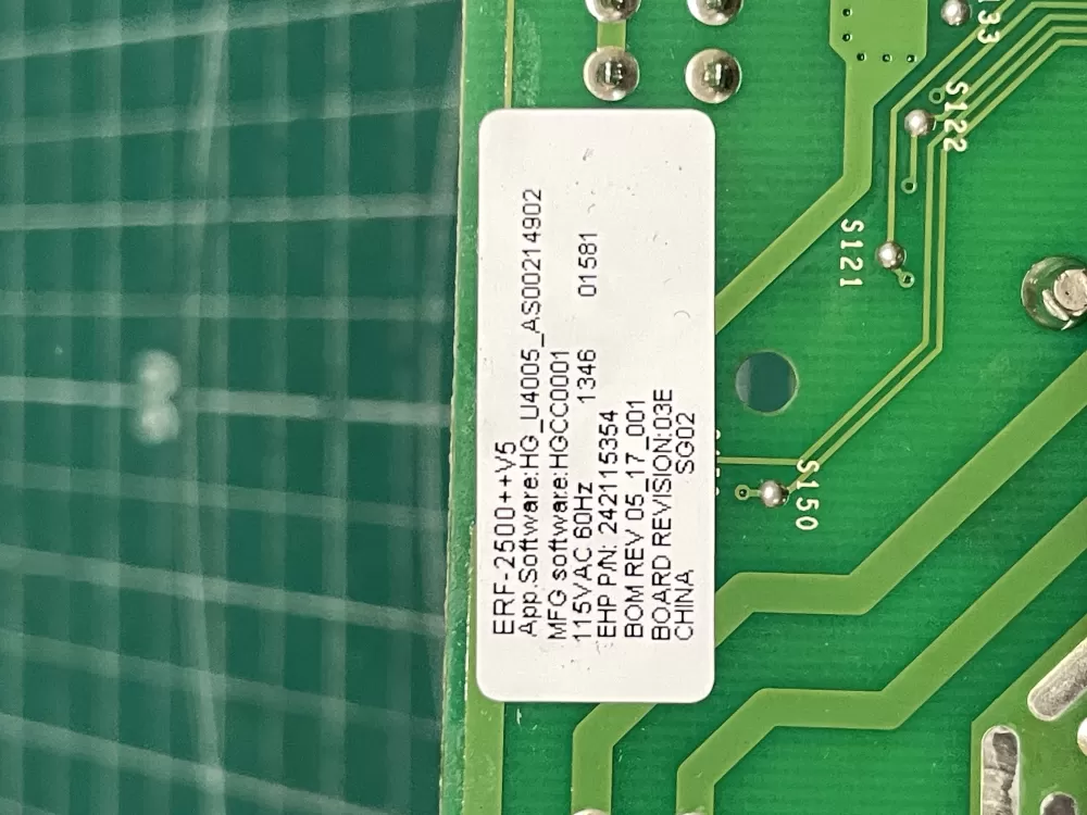 Electrolux Refrigerator 242115354 Main Power Board AZ208733 | Wm1988