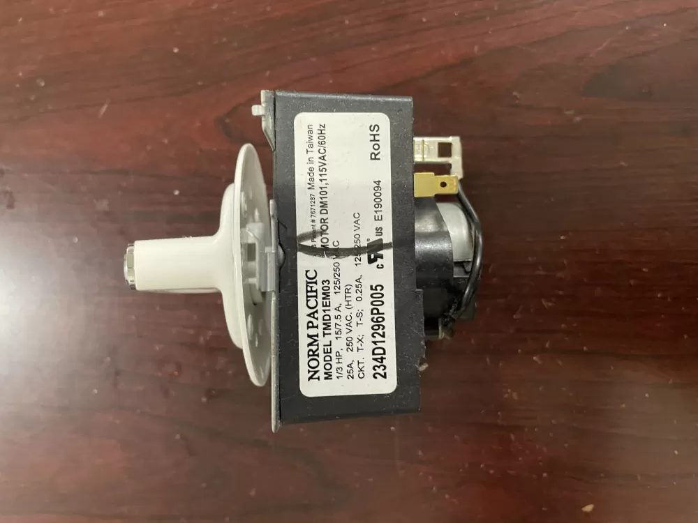 GE TMD14M04 234D1296P006 Dryer Timer AZ78536 | KM867