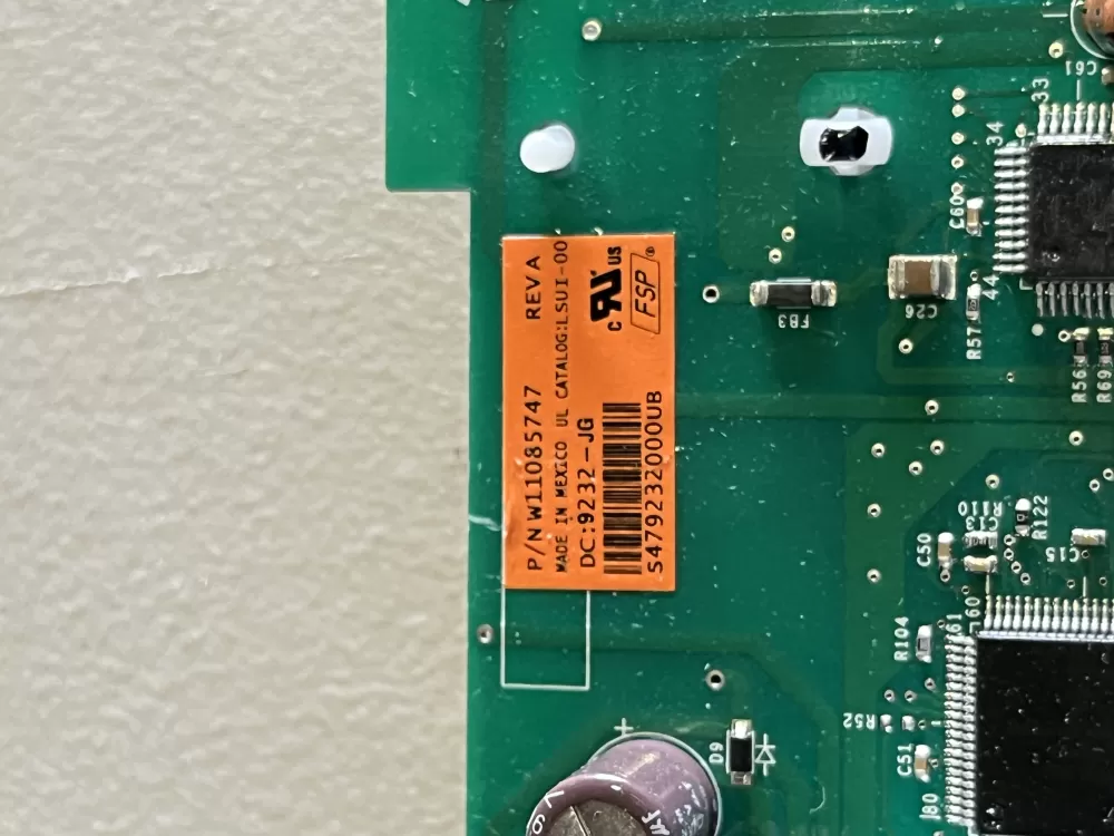 Maytag W11323695 Washer Control Board UI Display AZ41822 | 1728