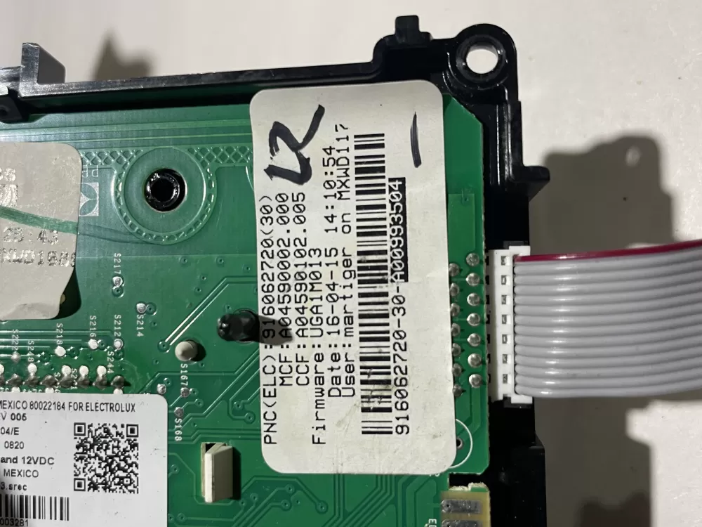 Electrolux A00993504 916062720 Dryer Display Knob AZ145059 | Wm989