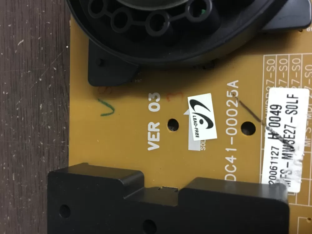 Maytag DC41-00025A DC41-00026A Dryer Control Board UI AZ17713 | NR191