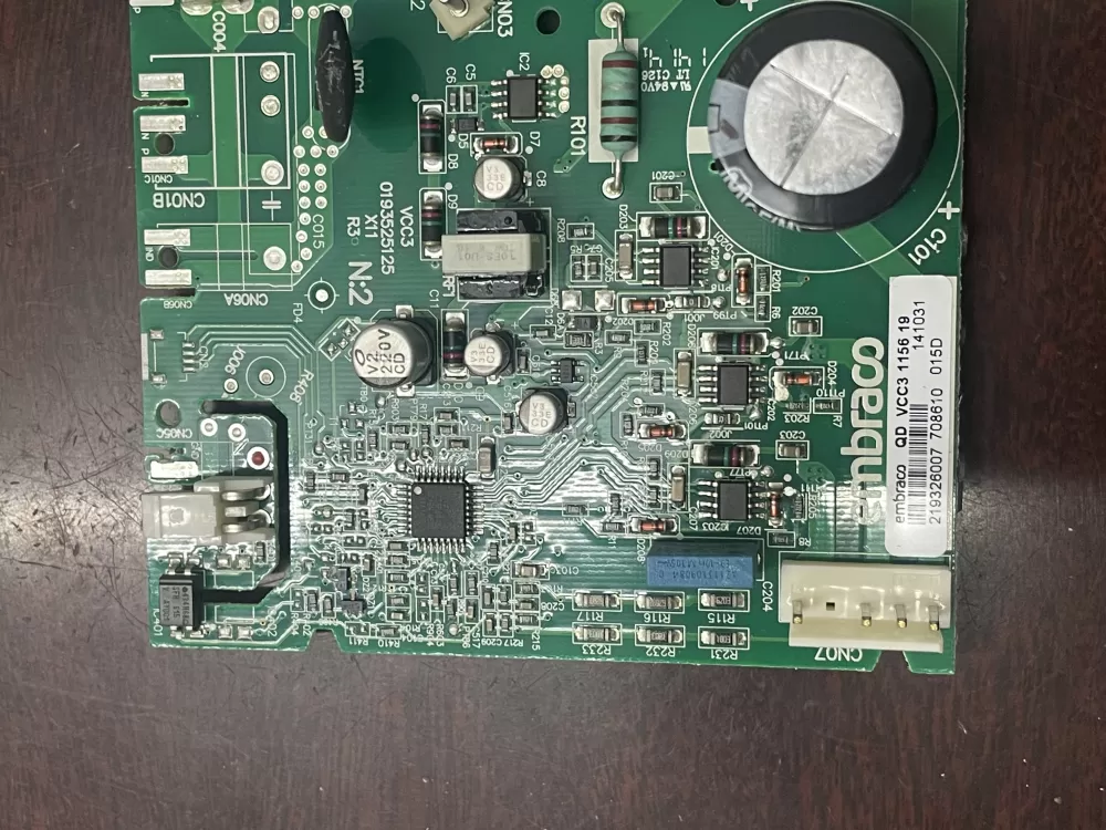 GE  Whirlpool VCC3 1156 19 Refrigerator Control Board Compressor Unit