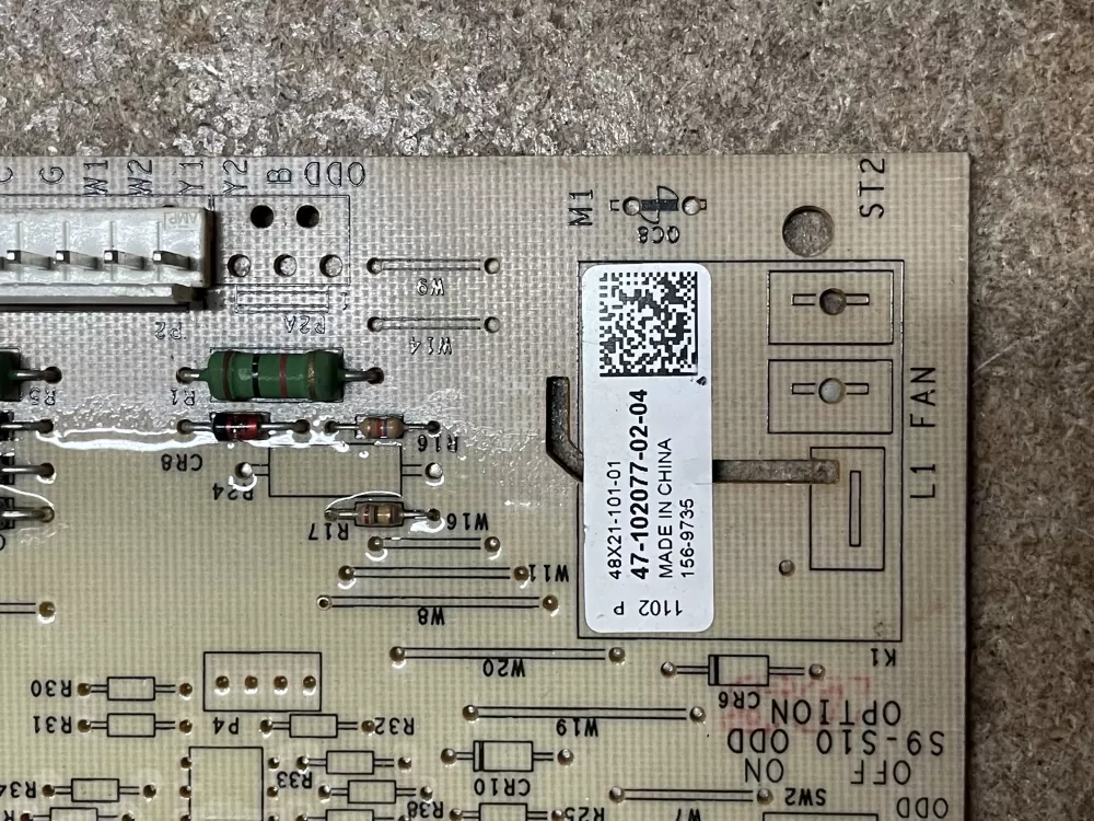 Rheem Air Handler Control Board 47-102077-02-04 156-9735 AZ15518 | KM960