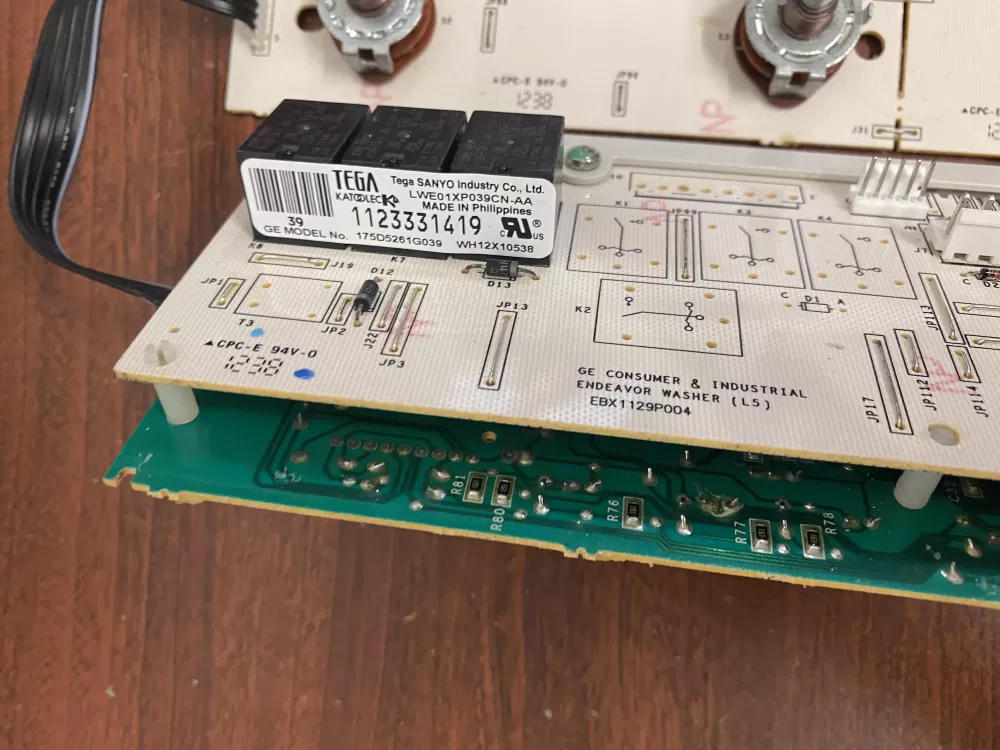 GE WH12X10614 175D5261G039 EBX1129P004 Washer Control Board AZ53966 | BK1887