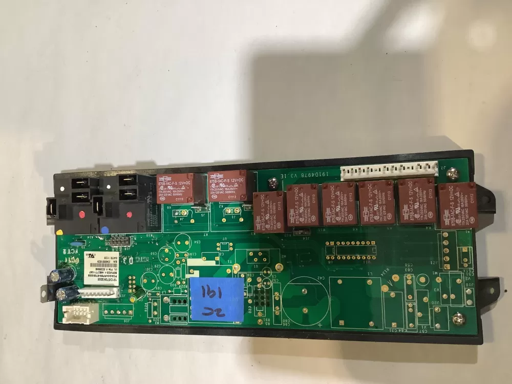 GE WB27T11357 191D5708G006 Range Oven Frame Relay Board AZ232334 | ZC191