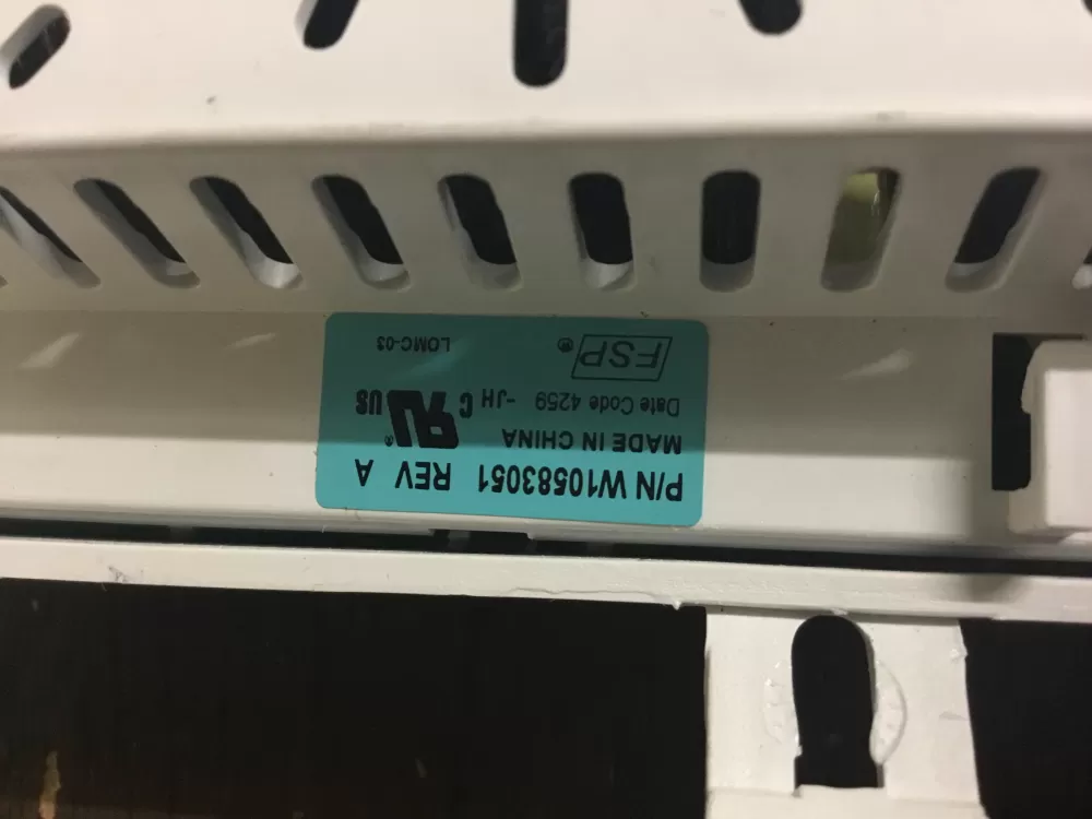 Kenmore Whirlpool Washer Control Board W10583051 AZ16596 | NR208