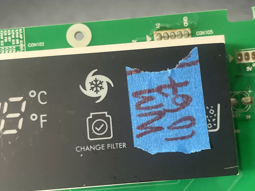 Kenmore LG EBR65768604 Refrigerator Control Board Display AZ19352 | WM1067