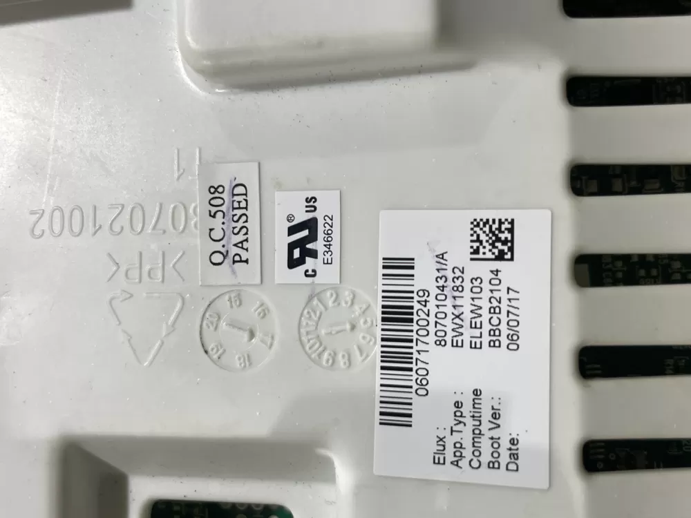 Electrolux 807010431 Washer Control Board Main AZ67032 | Wm1959