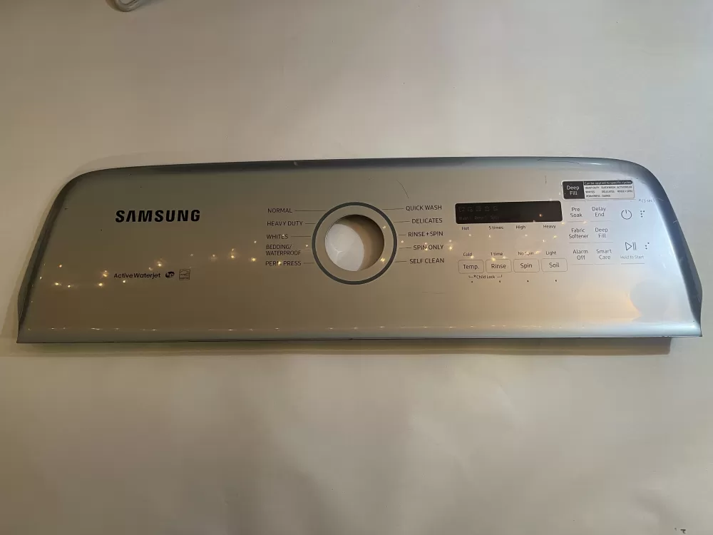Samsung DC64-03825G Washer Control Board Panel Console Display AZ146890 | KMV191